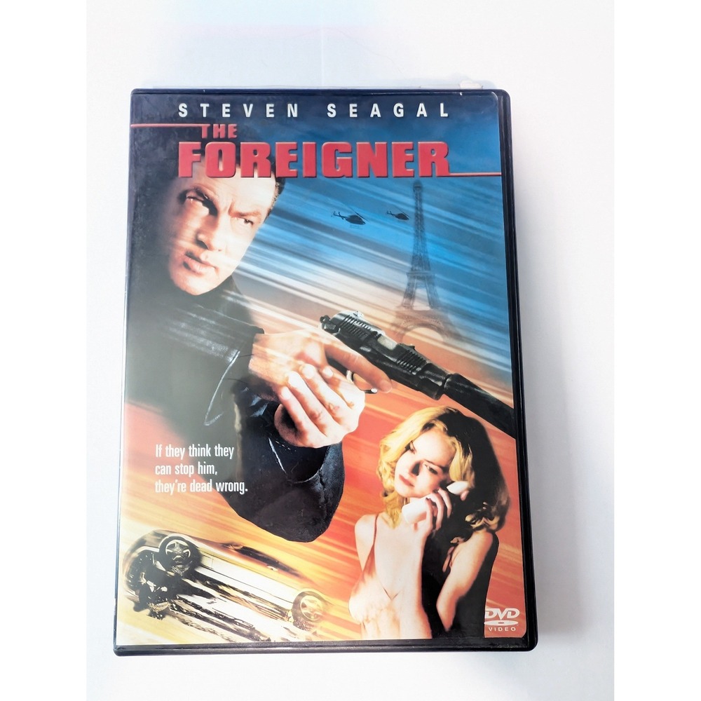 The Foreigner DVD Steven Seagal Action Movie Widescreen Thriller TriStar